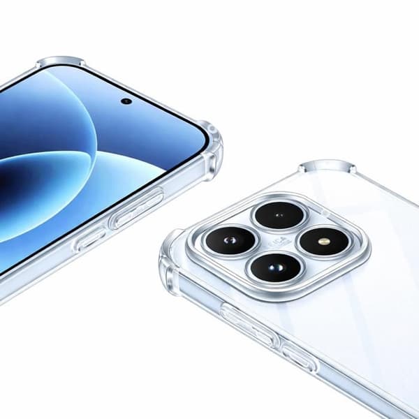 Skyddsfodral för Xiaomi 17 - Stötsäker Transparent TPU Skydd Phonillico® Transparent