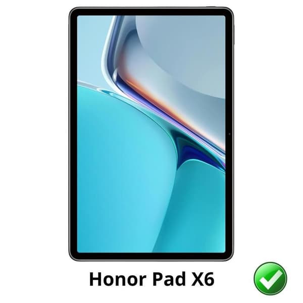 Skyddsskärm för Honor Pad X6 [Pack 2] Ultra Tunt Plastskydd Phonillico