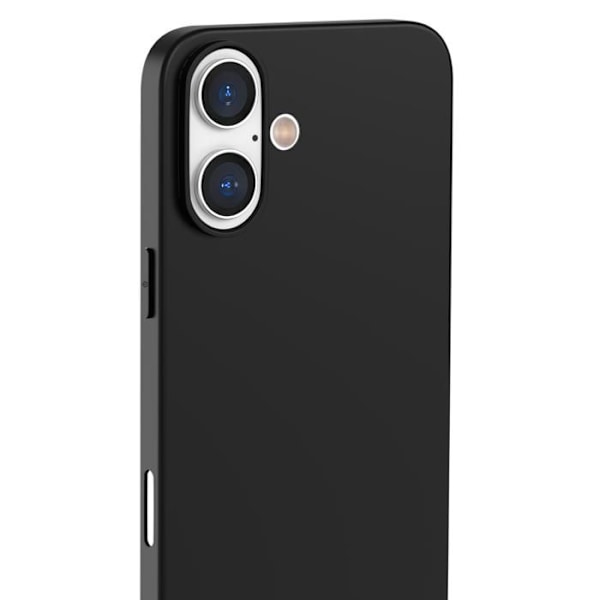 Coque Noir TPU voor iPhone 16 - Silicone Gel Beschermer Zacht Ultra Dun Phonillico® Svart