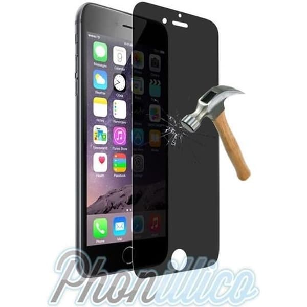 Filmbeskyttelse i hærdet glas mod spionage til Apple iPhone 6PLUS/6SPLUS Phonillico®