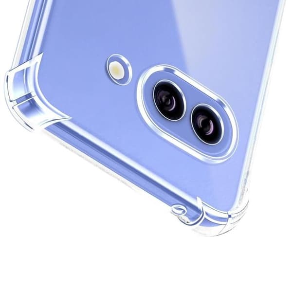 Coque för Google Pixel 9a - Stötsäker TPU-skydd Transparent Phonillico® Transparent