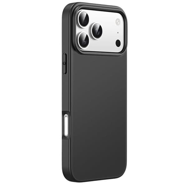 Coque Noir для iPhone 17 PRO MAX - Силиконовый гель TPU Защита мягкая ультратонкая Phonillico® Svart