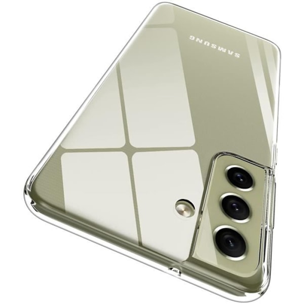 Coque Samsung S21 FE 5G - Silikoni Geeli TPU Läpinäkyvä Suoja Pehmeä Erittäin Ohut Phonillico® Transparent
