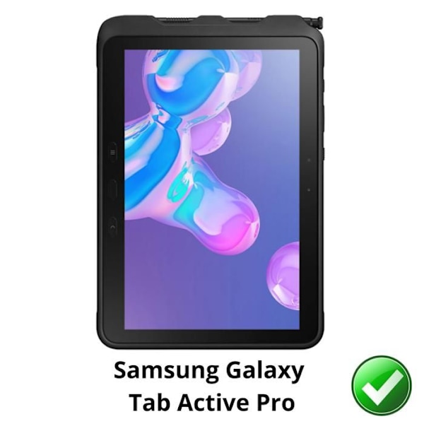 Skærmbeskyttelse - Phonillico - Samsung Galaxy Tab Active Pro - Pakke 2 - Holdbar - Ultra Tynd