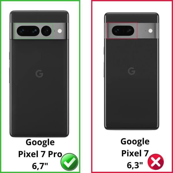 Coque Google Pixel 7 PRO - Iskunkestävä TPU Pehmeä Läpinäkyvä Phonillico® Transparent