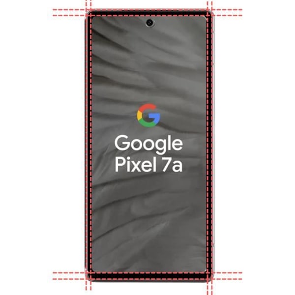 Härdat Glas för Google Pixel 7a [Pack 2] Skydd Film Skärm Phonillico®
