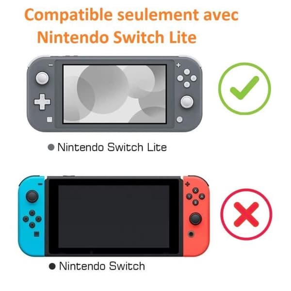 Coque Silikon - Phonillico - Kompatibel med Nintendo Switch Lite - Gul - Repfri - Stötsäker Gul