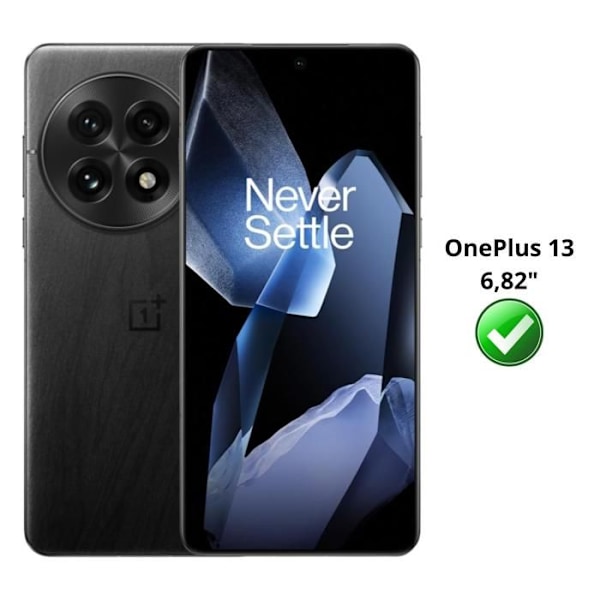 Karkaistu lasi - Phonillico - OnePlus 13 - 4 pakkausta - Naarmuuntumaton - Näytönsuojus Transparent