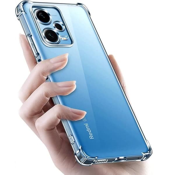 Coque til Xiaomi Redmi Note 12 PRO PLUS 5G - Redmi Note 12 PRO+ 5G - Stødabsorberende Beskyttelse TPU Blød Gennemsigtig Phonillico®