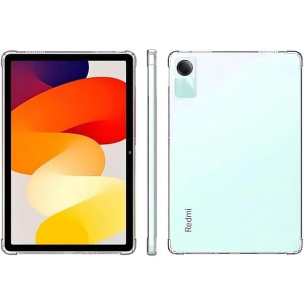 Tabletcase - Kompatibel med Xiaomi Redmi Pad SE - Stødabsorberende Blød TPU Beskyttelse - Transparent Transparent