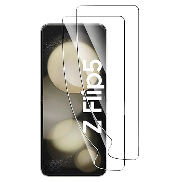 Suojakalvo muoville Samsung Galaxy Z FLIP 5 [Pakkaus 2] Kestävä Naarmuuntumaton Ultra Ohut Phonillico®