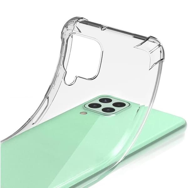 Coque Antichok Silikone Transparent til Samsung A22 4G - Phonillico® Transparent