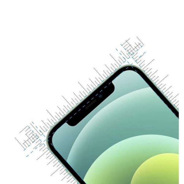 Film Vitre Skyddsskärm - Phonillico - iPhone 12 PRO - Paket 2 - Härdat Glas - Rep-resistant