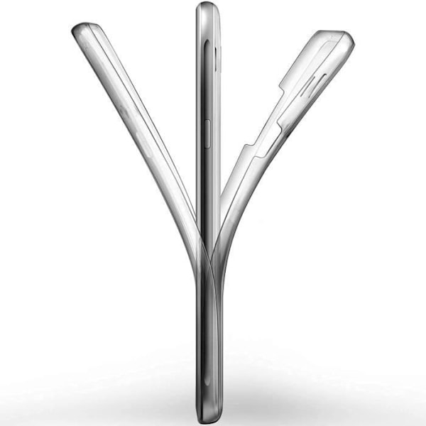 Fodral för Xiaomi REDMI 10 4G - 360 Heltransparent Fodral 2 Delar Fram Bak Sammankoppling Phonillico® Transparent