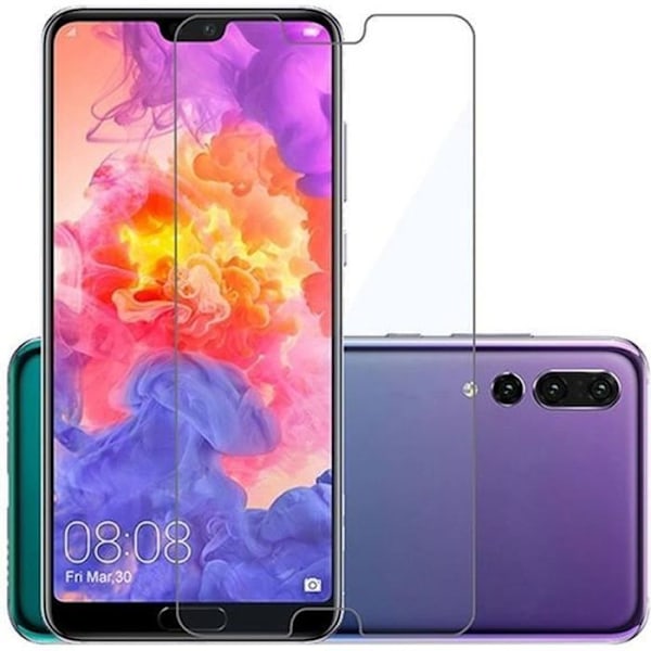 Beskyttelsesfilm - Phonillico® - HUAWEI P20 PRO - Tempereret glas - Ridsefast - Nem installation