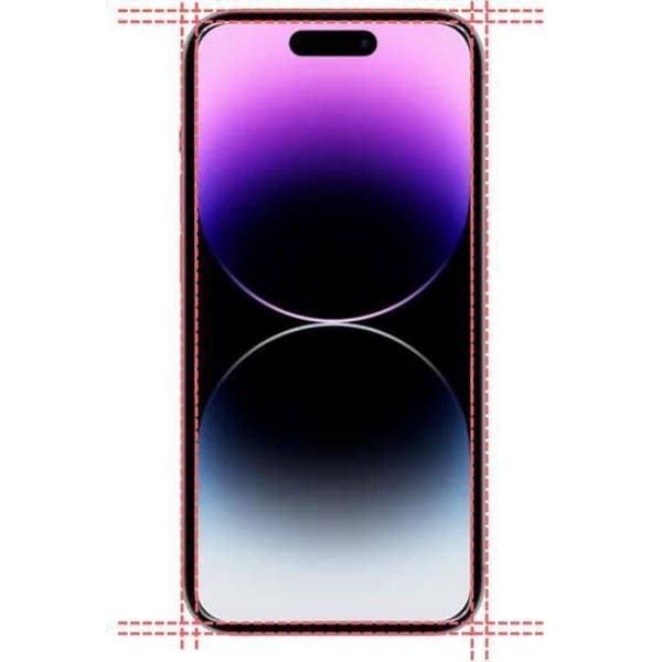 Skydd film - Phonillico - iPhone 15 PLUS - 2-pack - Härdat glas - Rep resistant Transparent