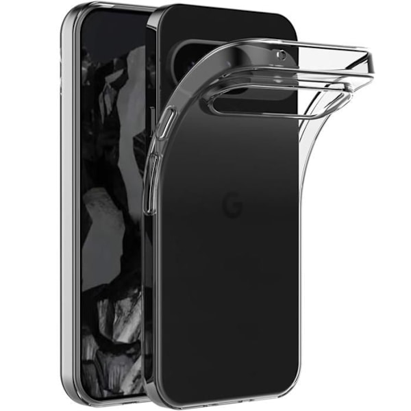 TPU-skal för Google Pixel 9 / Pixel 9 Pro - Transparent Silikongel Skydd Mjuk Ultra Tunn Phonillico® Transparent