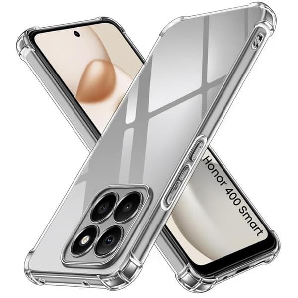 Coque för Honor 400 SMART - Stötsäker TPU Transparent Skydd Phonillico® Transparent
