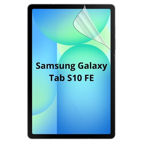 Skærmbeskyttelse til Samsung Galaxy Tab S10 FE [Pakke 2] Ultralydt Beskyttende Plastfilm Phonillico®