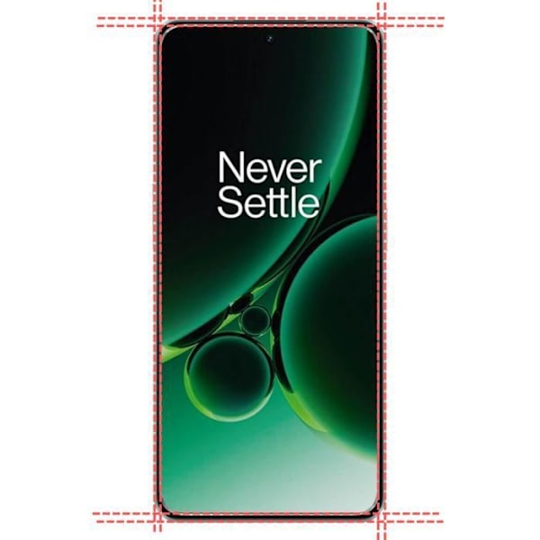 Elokuvateippi näyttösuojalle - Phonillico - OnePlus Nord 3 5G - Paketti 4 - Naarmunkestävä - Läpinäkyvä Transparent