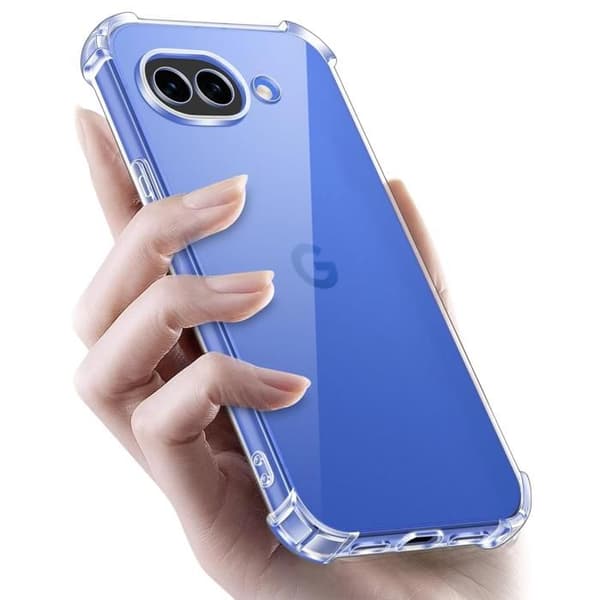 Cover til Google Pixel 10a - Stødabsorberende Beskyttelse TPU Blød Transparent Phonillico® Transparent