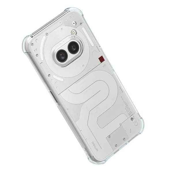 Coque til Nothing Phone 2a - Antichok Beskyttelse TPU Blød Transparent Phonillico® Transparent