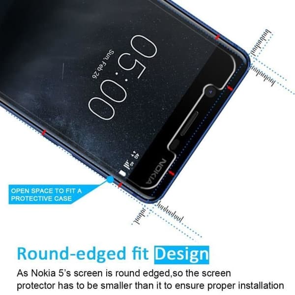 Verre Trempe NOKIA 5 Näytönsuojakalvo Phonillico®