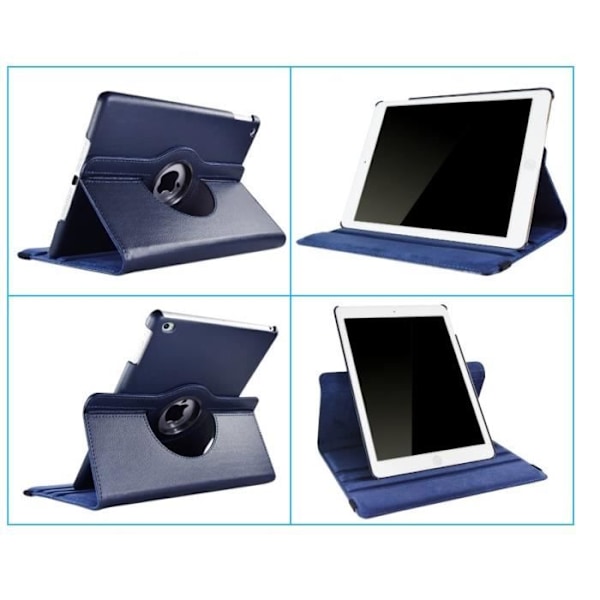 Mörkblå skal, kompatibel med Apple iPad 2 3 4