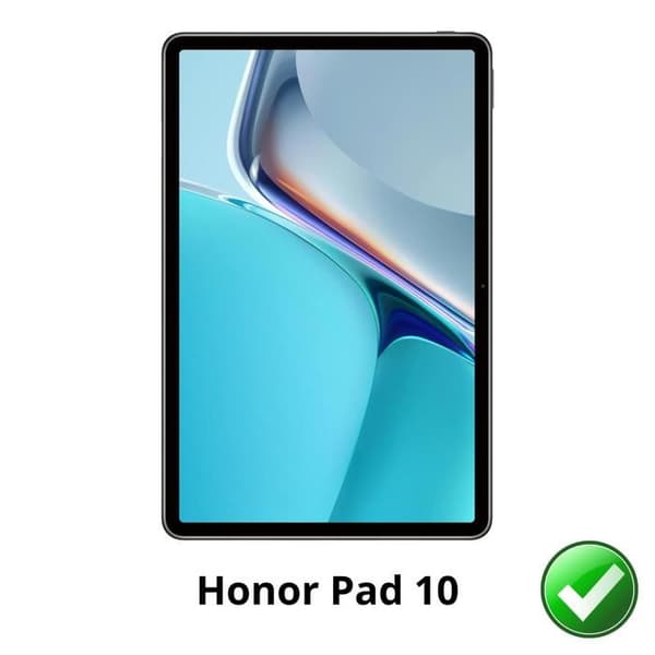 Skyddsglas för Honor Pad 10 [Pack 2] Ultra Tunn Plastskydd Phonillico®