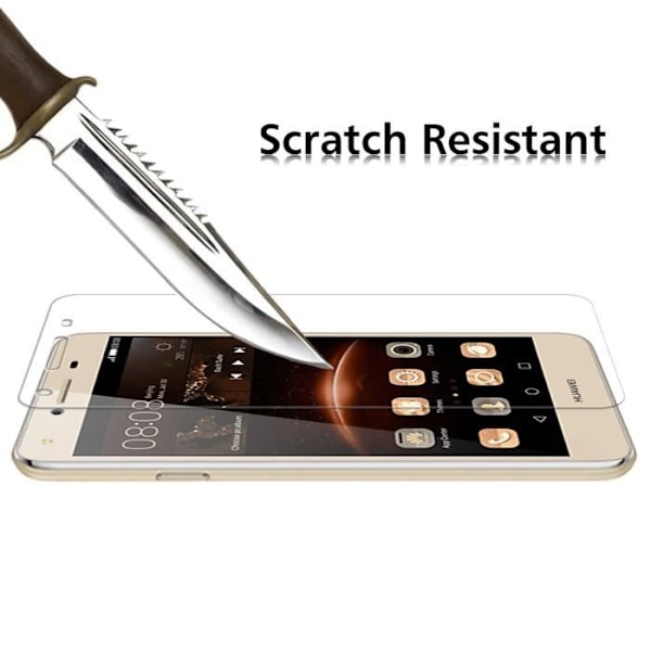 Coque HUAWEI Y5 2 - Y5 II - Transparent Silikone + Tempered Glass Skærmbeskyttelse [Phonillico®]