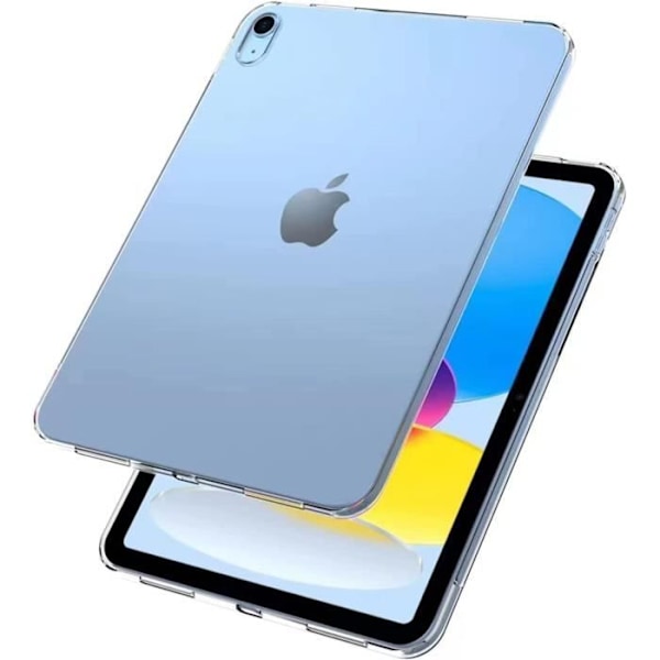 Fodral för iPad 10 - 10,9 tum - Stötsäkert Skyddande TPU Mjukt Transparent Phonillico®