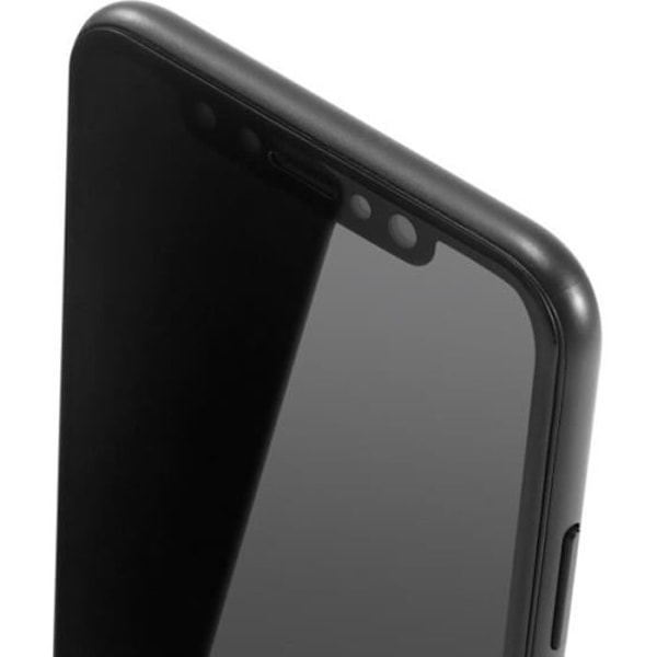 Suojakalvo - Phonillico - iPhone X - 3D karkaistu lasi - Näytönsuojus - Naarmunkestävä Svart