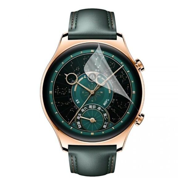 Näyttösuojus Honor Watch GS 4 [Pakkaus 6] Kestävä Superohut Muovinen Suojakalvo Phonillico Transparent