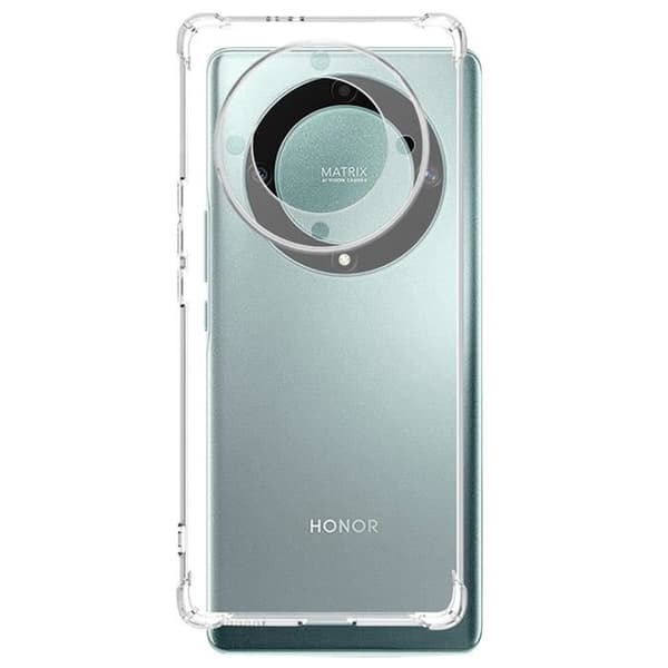 Coque til Honor Magic 5 Lite 5G - Slidstærk TPU Transparent Beskyttelse Phonillico® Transparent