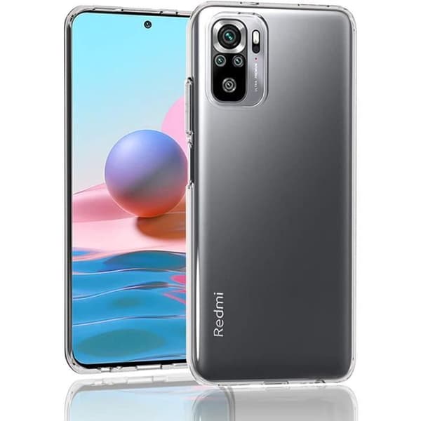 Coque til Xiaomi REDMI NOTE 10 4G - Transparent Blød Ultra Tynd TPU Silikone Phonillico® Transparent