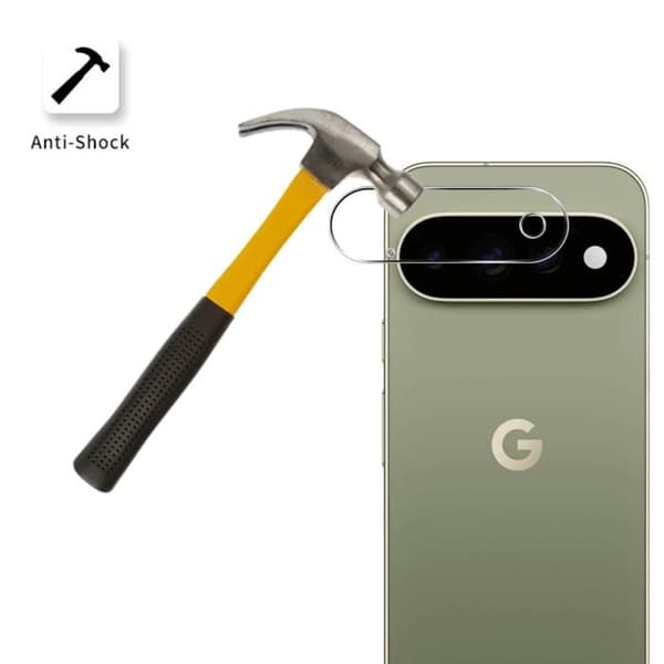 Skyddskamera för Google Pixel 11 Pro [2-pack] Härdat Glas Bakre Kameraskydd Phonillico® Transparent