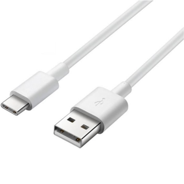 USB-C-kabel för Realme Narzo 20 - Narzo 30 5G - Narzo 30A - USB-C laddarkabel Vit 1 Meter Phonillico® Vit