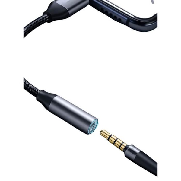 USB-C -liitäntä 3.5 mm audio kuulokkeille -sovitin Yhteensopiva Xiaomi Poco M4 PRO-M3-X4 PRO-X3 PRO-X3 NFC-F4 Phonillico®