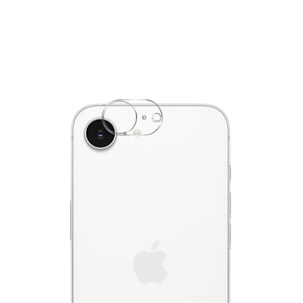 Hærdet Glas - Phonillico® - iPhone 16e - Pakke 2 - Skærm- og Kamerabeskyttelse - Ridsefast Transparent