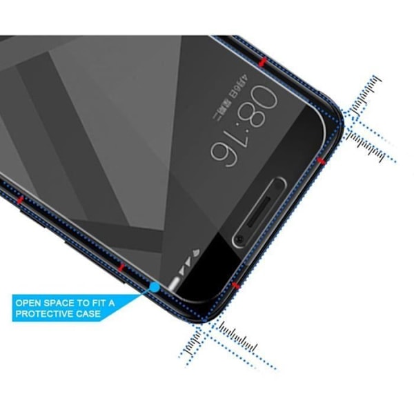 Filmværn til Skærm - Phonillico® - Xiaomi REDMI 4X - Pakke med 2 - Tempered Glas - Ridseresistent