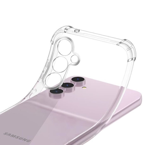 Coque Antichoc pour Samsung Galaxy S23 FE - Suoja TPU Pehmeä Läpinäkyvä Phonillico®