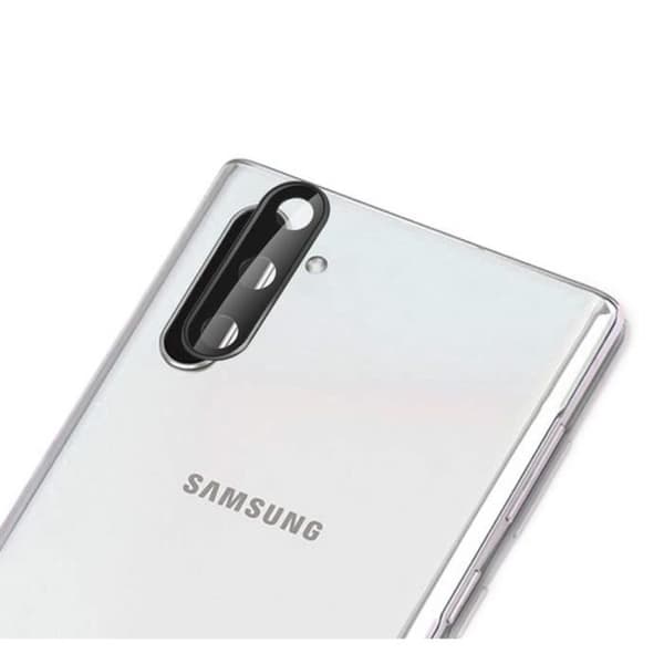 4-pack Härdat Glas Kamera Skydd för Samsung Galaxy NOTE 10 - NOTE 10 PLUS - Skyddande Linsskydd Svart