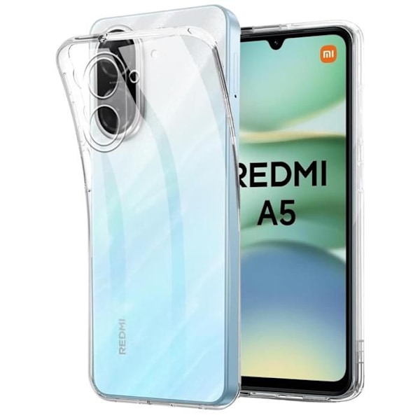 Coque - Phonillico® - Xiaomi Redmi A5 4G - Silikon Gel TPU - Transparent - Ultra Tunn Transparent