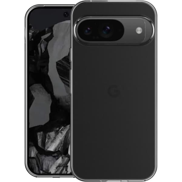 Coque til Google Pixel 9 / Pixel 9 Pro og 2 Tempered Glass Skærmbeskyttelse Phonillico® Transparent