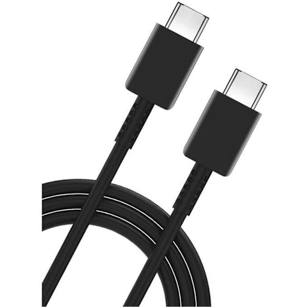 USB-C kabel USBC - 1m för SAMSUNG S22 5G - S22 ULTRA 5G - S21 FE 5G - S21 - S21 PLUS - S20 FE - S20 - NOTE 20 - A53 5G - A72 Phonillico® Vit
