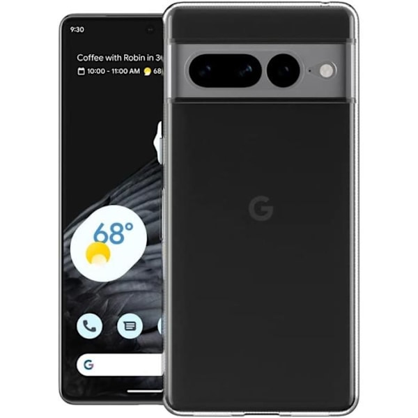 Coque Google Pixel 7 PRO: kaksi ultraohutta, vettä hylkivää hydrogeelisuojakalvoa Phonillico® Transparent