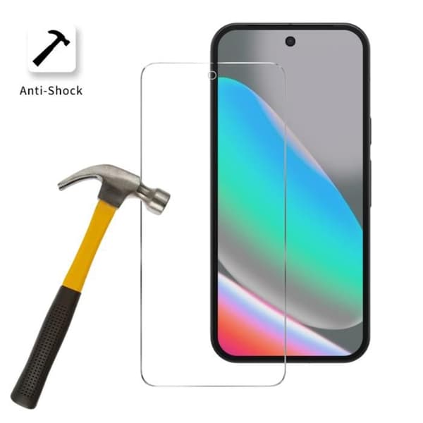 Lujitetut lasit Google Pixel 10 / Pixel 10 Pro [Pakkaus 4] Näytönsuojakalvo Phonillico® Transparent