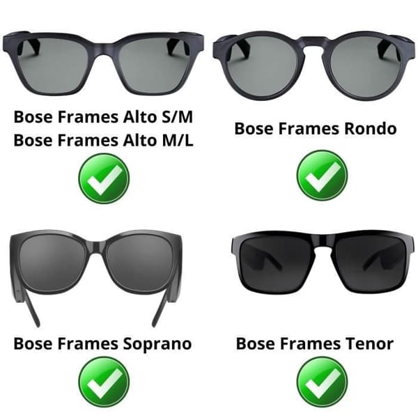 Latauslaite yhteensopiva Bose Frames Alto-Frames Rondo-Frames Soprano-Frames Tenor-Audio Aurinkolasit Phonillico®