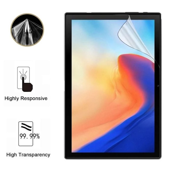 Skärmskydd - Phonillico - Blackview Tab 8 - Pack 2 - Motståndskraftig - Ultra Tunn - Plastfilm