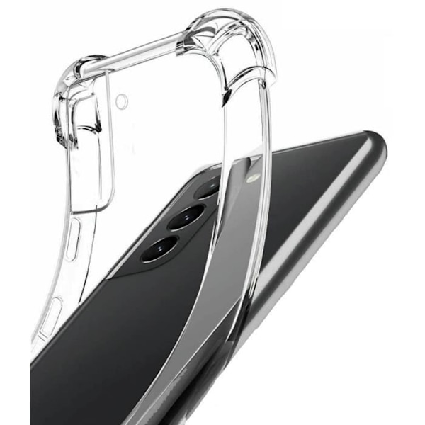 Skal till Samsung S22 PLUS 5G - Stötsäkert skydd Mjukt silikon Transparent Phonillico® Transparent